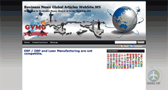 Desktop Screenshot of business.global-article.ws